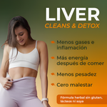 LIVER CLEANSE & DETOX – 70 CÁPSULAS – Depuración natural, energía renovada y apoyo avanzado para tu hígado