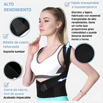 FlexBack Corrector de Postura Unisex Premium (Pedir 1 talla + de la que usas)