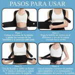 FlexBack Corrector de Postura Unisex Premium (Pedir 1 talla + de la que usas)