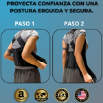 FlexBack Corrector de Postura Unisex Premium (Pedir 1 talla + de la que usas)