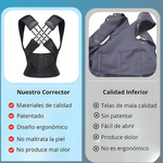 FlexBack Corrector de Postura Unisex Premium (Pedir 1 talla + de la que usas)