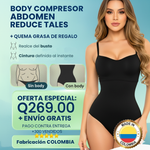 BODY COMPRESOR (REDUCE TALLES) + REGALO 🎁 "QUEMADOR DE GRASA" 🤩 (OFERTA SOLO X HOY!)